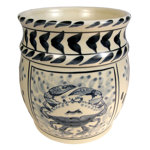 Round Utensil Crock