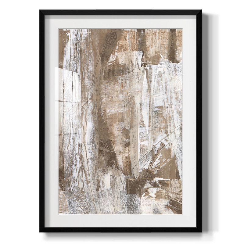 Bronzé I - impression encadrée, H 28,5 po x l 20,5 po, Noir