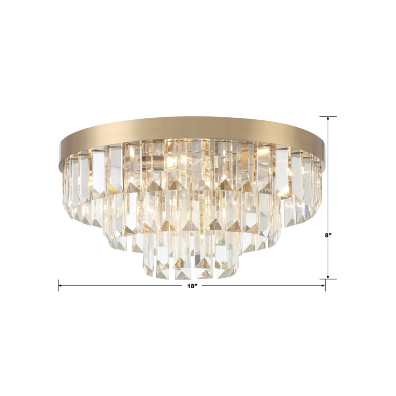 Glass Flush Mount