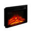 Foyer électrique 18 po: 120 V, 1400 W, flamme réglable avec des niveaux de luminosité de 60 Hz, variations et