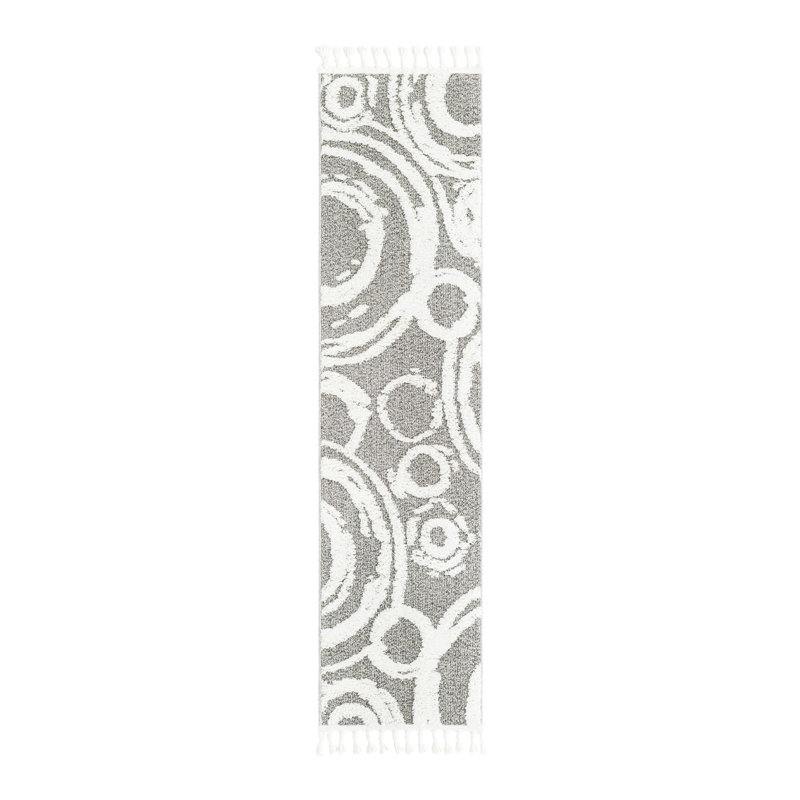 Abstract Indoor Rug, Runner 2' x 8'