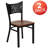 Penaloza Coffee Back Metal Restaurant Chair-139861527