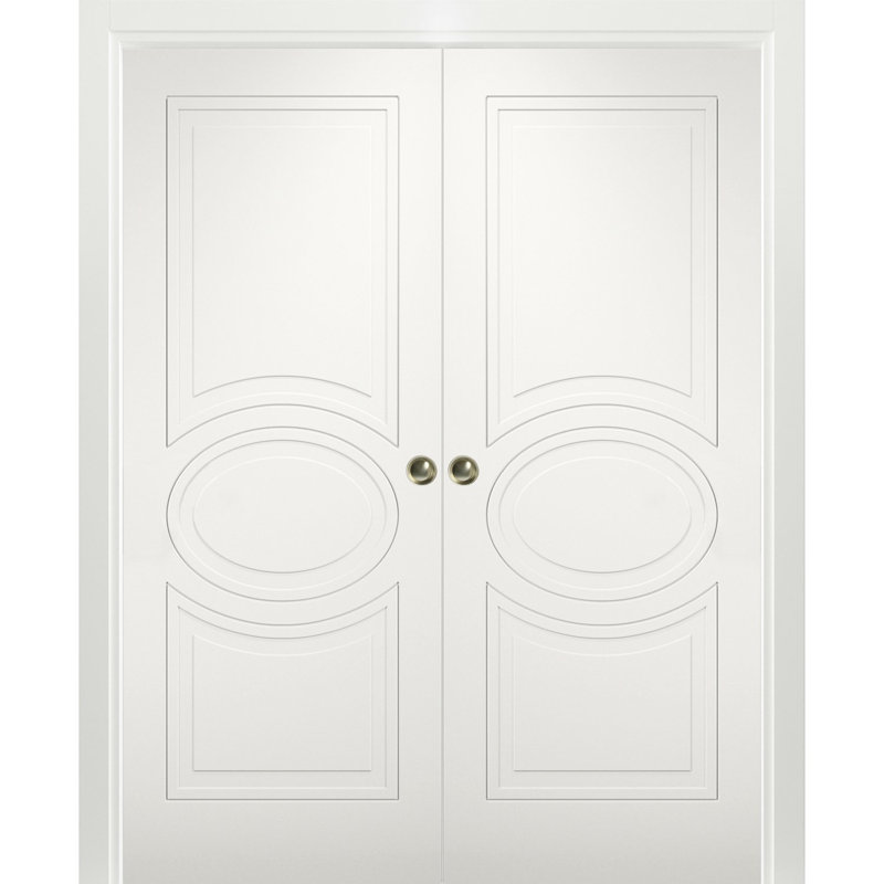 Portes coulissantes en bois manufacturé Mela, 64 po x 84 po