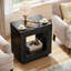 Cledis 2x24" Farmhouse End Table-372297070