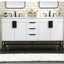 Ensemble de meuble-lavabo double 60 po Eugene-323889356