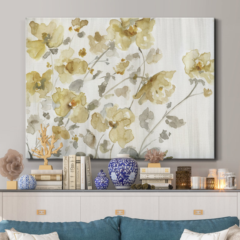 " Blooming Neutral ", 12" H x 8" W x 1" D