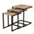Ocampo Solid Wood Top Nesting Tables