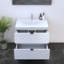 Meuble-lavabo simple 31,5 po avec plateau Cardero