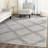 Oddger Geometric Ivory/Silver Area Rug-15994222