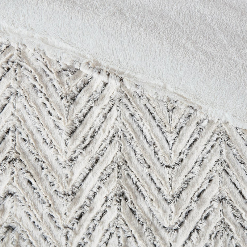 Literie très grand / très grand en fausse fourrure - Conception, duvet ultra doux, lavable à la machine, édredon avec imprimé, rembourrage alternatif, assuré