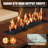 44" Propane Fire Pit Table, 2-in-1 Outdoor Gas Fire Pit with Lid, 50,000 BTU, CSA Certified, Rattan & Woodgrain Design-173382272