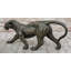 Grande sculpture léopard Bugatti Jaguar Puma