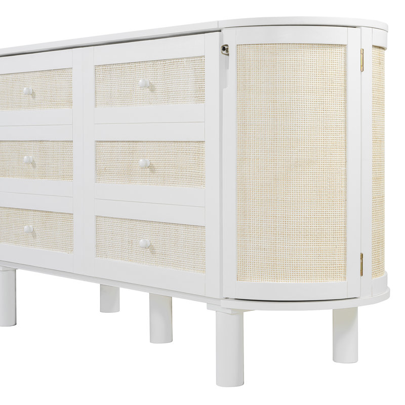 Space-saving Full Murphy Bed With Hidden Storage And Modern Woven Design