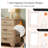 Haikey 47.2" W Double Dresser, 6 Drawer Dresser, Modern Dresser Drawer Chest-1663961205