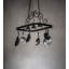 Elana Steel Handcrafted Rectangle Hanging Pot Rack