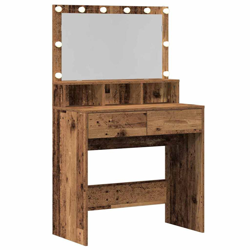Dressing Table 80 X 41 X 134.5 Cm Engineered Wood, Wood
