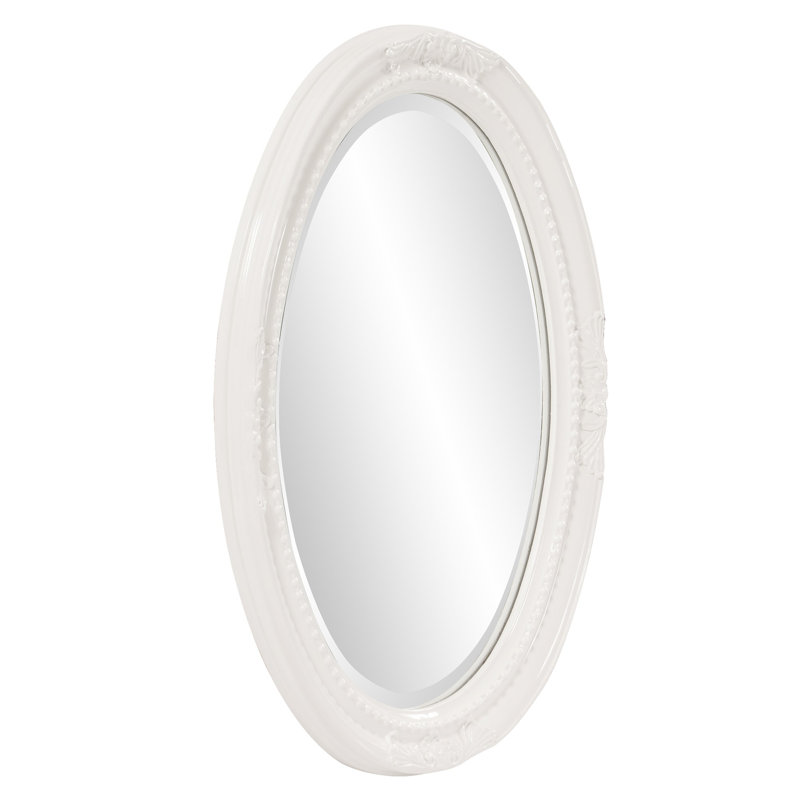 Miroir de salle de bain mural Daevaughn, Blanc
