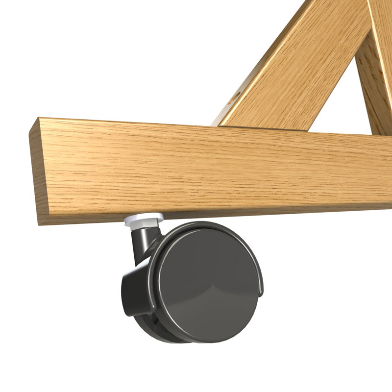 Roulettes ghent pour structure en bois réversible, 4 comptes