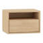 Solid Wood Bedside Table-1441486360