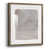 Papier avec cadre noyer