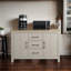 Limestone 119cm Wide 2 Door 3 Drawer Sideboard-722384769