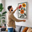 Daisy Study Botanical - Wrapped Canvas-853970939-853970435