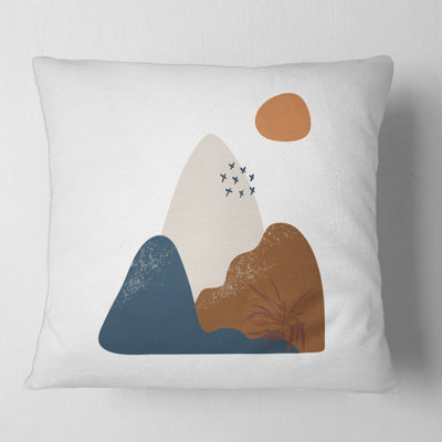 Abstract Throw Pillow