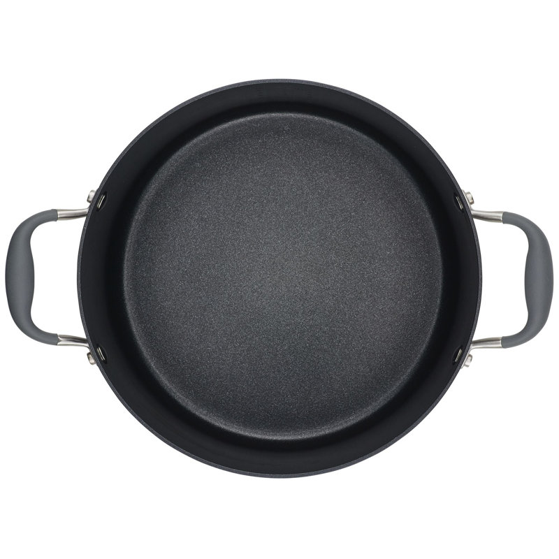 Anolon Advanced Home Hard Anodized Nonstick Stockpot With Lid, 10 Quart, Moonstone