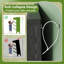 Armoire à chaussures avec 3 tiroirs rabattables, range-chaussures cannelé Farmhouse avec pieds en métal, étagère à chaussures étroite autoportante pour vestibule, couloir-438028658