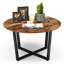 Table basse à pieds croisés