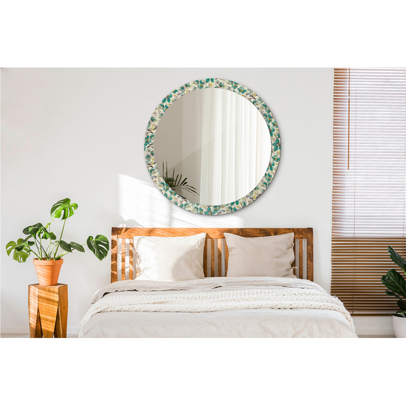 Huldar Glass Flat Wall Mirror