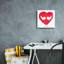 «Love Birds» par Sue Schlabach, estampe numérique sur toile-1838211578