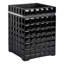 Poubelle en résine Oneita | 7 pte | Noir | Poubelle compacte pour salle de bain, chambre à coucher, bureau-106012847