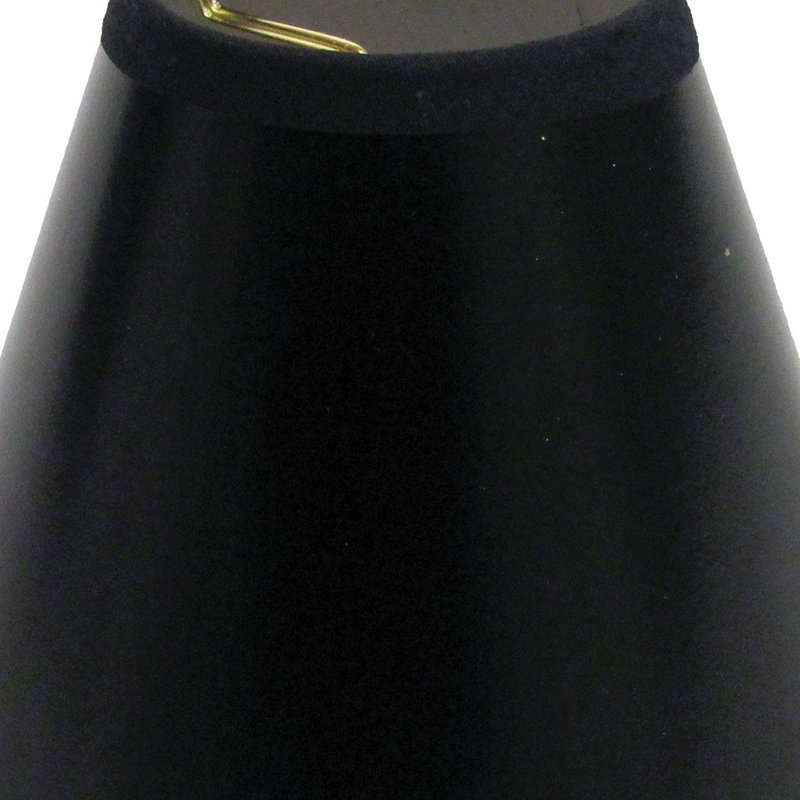 Ensemble de 6 abat-jour lustre en parchemin, H 4 po x l 5 po x P 5 po, Noir / blanc