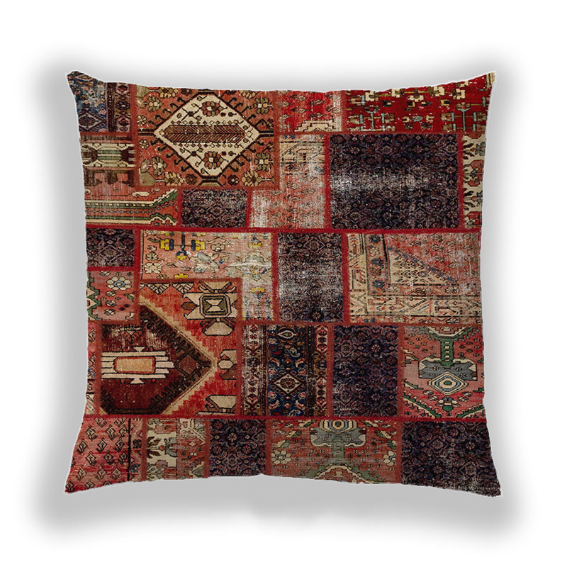 Coussin Abstract 2028, Microsuède