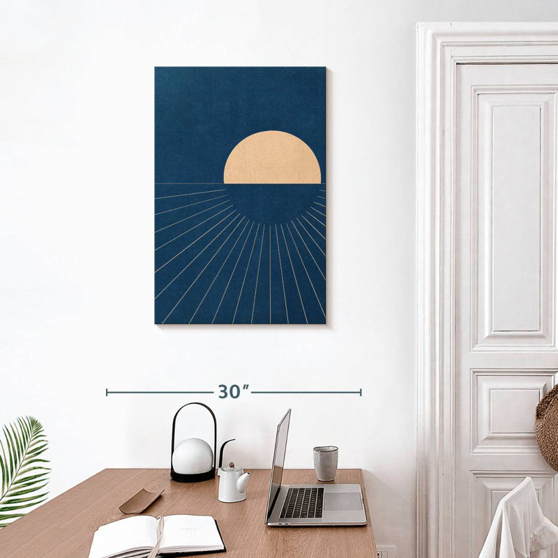 Oberle Mod Sunset, 30" H x 20" W