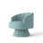 Murrow Velvet Swivel Barrel Chair-2082774649