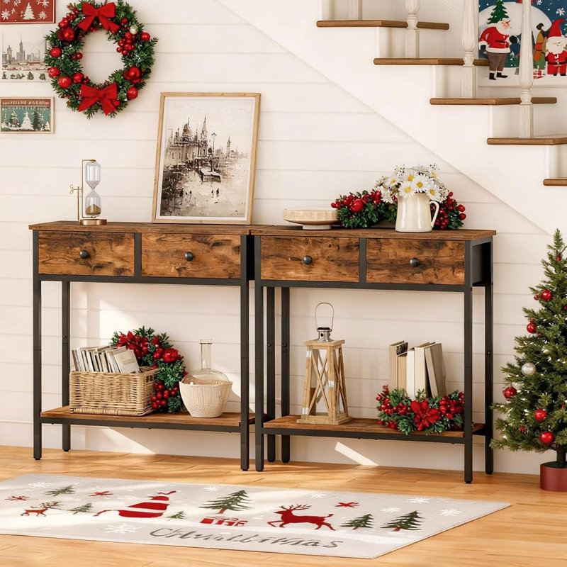 29.5-inch narrow console table