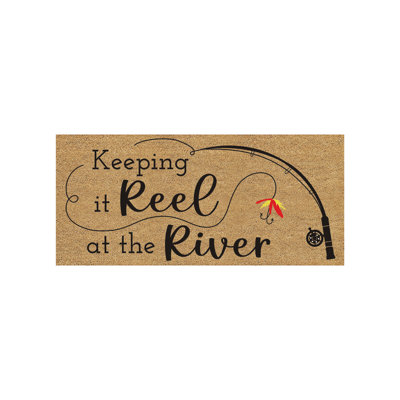 Tapis Keeping Reel at the River