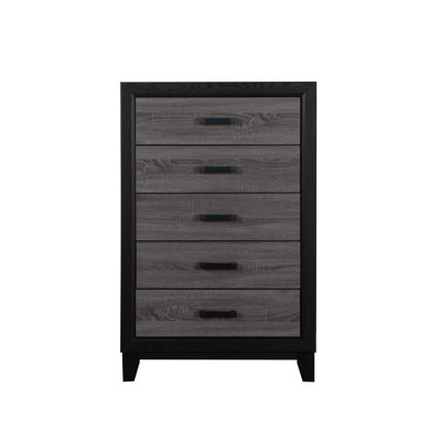 SOLUTO GREY AND BLACK CHEST