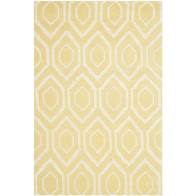 Tapis en laine touffeté à la main Deedie