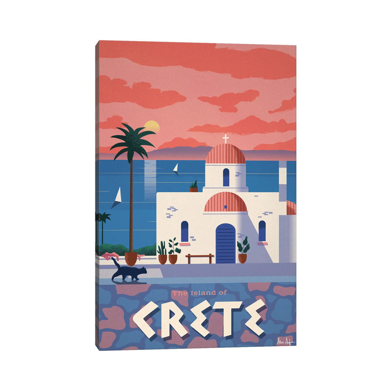Crete - Wrapped Canvas Print, 66.04 cm H x 45.72 cm W x 1.91 cm D