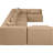 Houswerth Upholstered U-Shaped Sectional Reversible-94884363