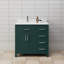 Ensemble de meuble-lavabo simple 36 po avec plateau en marbre Beckett-61870891-61870890-61870892