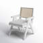 Fauteuil d'appoint en rotin Huck-71081911