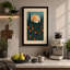 Golden Sun Over Wildflowers Botanical - Wrapped Canvas-131764370-131764372