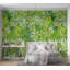 Murale botanique pelez et collez Christopher - Vert lime jardin printanier-106503676
