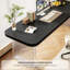 Bureau rectangulaire noir en acrylique et bois massif-956990748-956990751