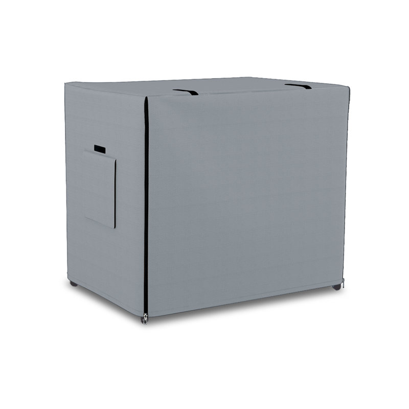 Housse pour cage intérieure / extérieure pour chien Demetries, H 30 po x l 43 po x P 29 po, gris