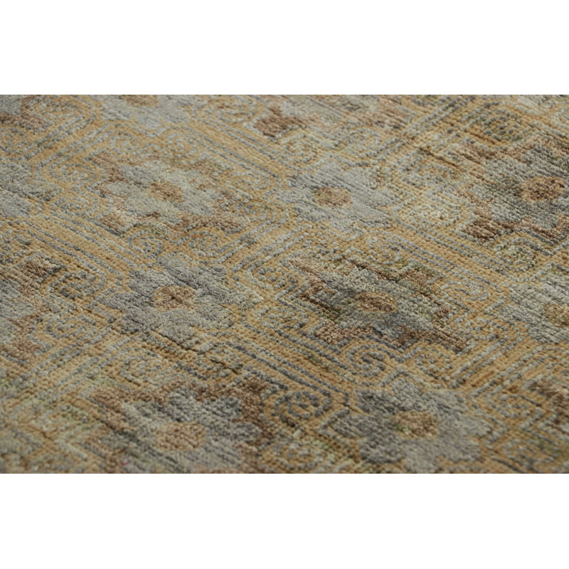 One-of-a-Kind 2'0x6'6 Hand Knotted Area Rug